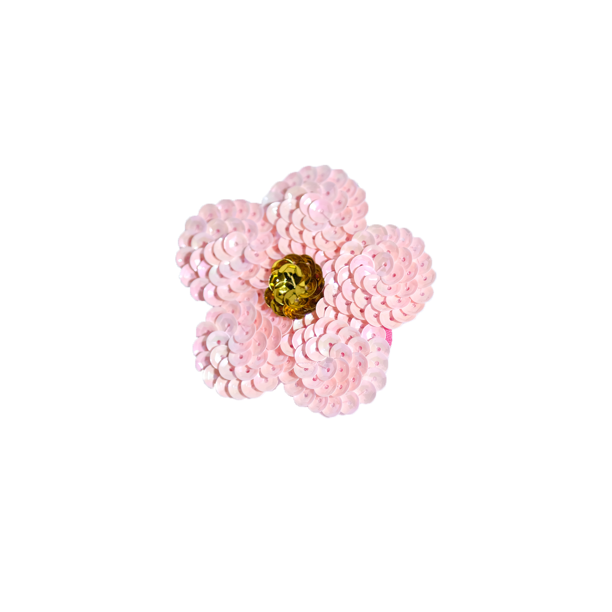 Flower Appliqué Hair Pin